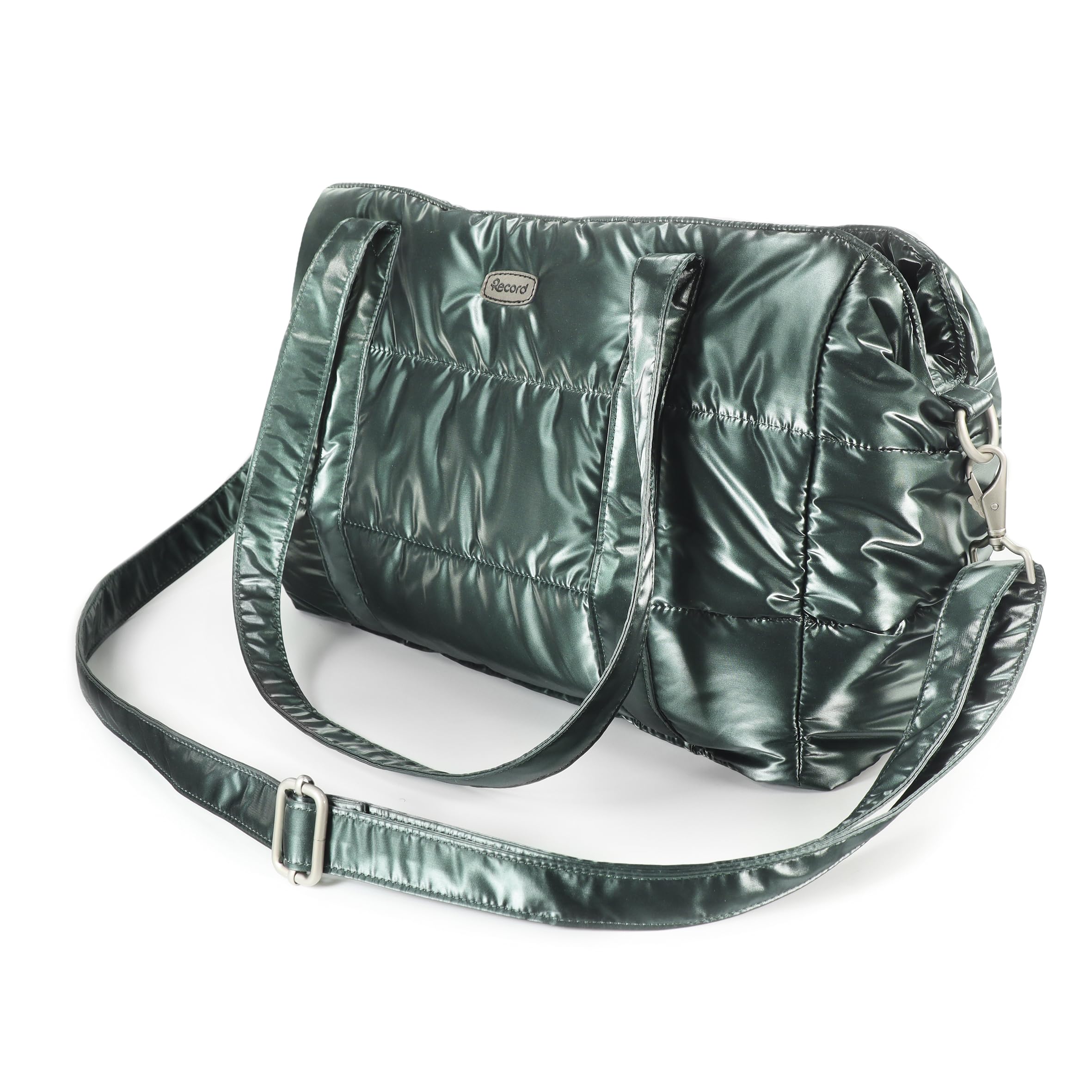 Borsa Trasportino Per Cani E Gatti Record Subzero - Impermeabile, Imbottita, Tracolla Removibile, 42.5x20x29 Cm