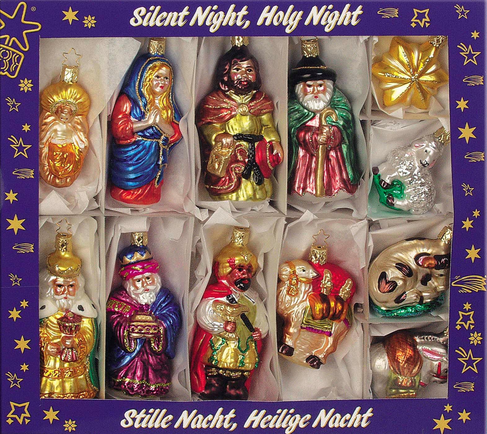Amazon.co.jp: Nativity Assortment, 1 – 158 – 03、by inge-glas
