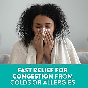 Vicks Sinex SEVERE Allergy & Sinus Nasal Spray, Original Ultra Fine Mist, Decongestant Medicine, Relief from Nasal Congestion due to Cold or Allergy, Sinus Pressure Relief, 265 Sprays x 2