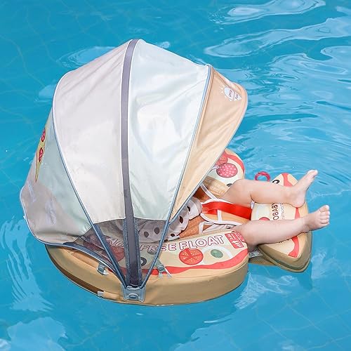Miniatura 10 de HECCEI Chaleco salvavidas flotador Mamobaby mejorado para niños pequeños. Salvavidas para entrenamiento de natación Flotadores no inflables Con
