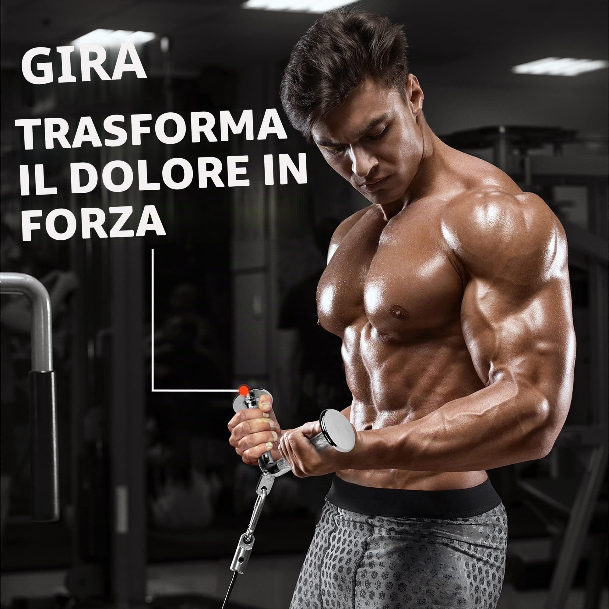 Yes4All Deluxe T-Bar Row Platform Landmine Attachment - Girevole a 360° e facile da installare - Si adatta a barre standard e olimpiche da 1"
