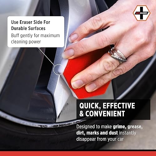 Miniatura 4 de AutoERASERS Esponja de lavado de bicicletas de automóvil para detallar al instante, esponja de limpieza de automóvil antiarañazos, esponjas de