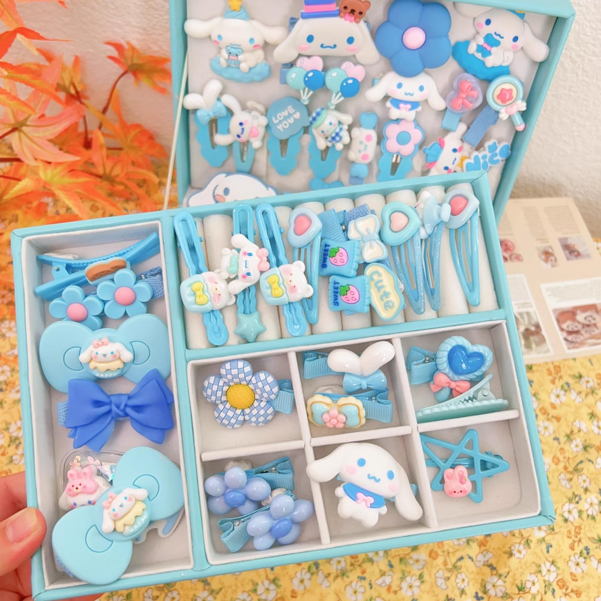 Amazon | AAGWW 56PCS ヘアアクセサリーセット ヘアアクセサリー 大