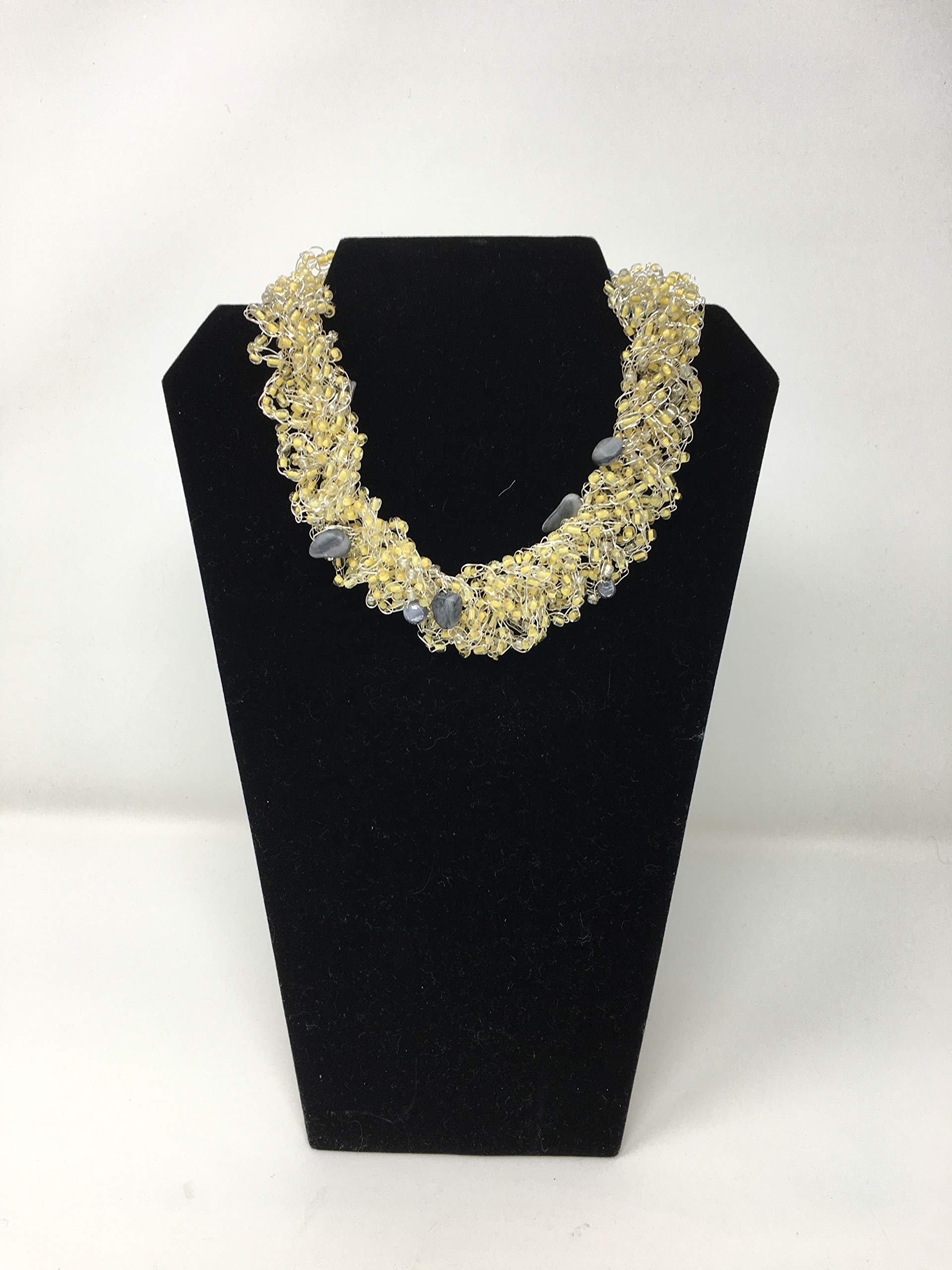 Crochet Wire Bead Necklace Crochet For Beginners