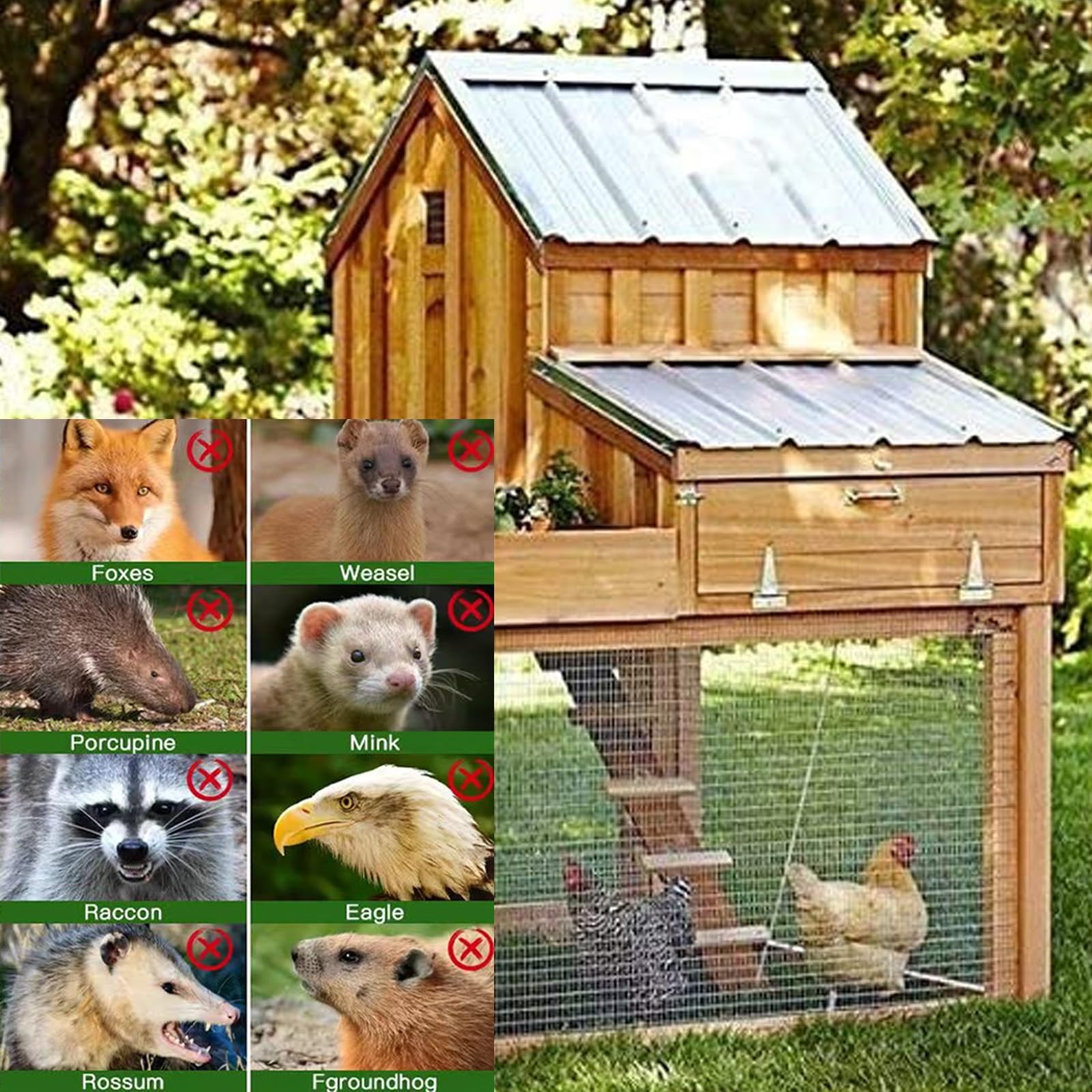 Malla Cuadrada Alambre para Pollos Valla Paneles Barrera para Jardinería Pajarera,Malla de Alambre, Malla Electrosoldada, Tela Metálica De Acero Inoxidable,malla ganadera(1.2mx3m(47.2inx9.8ft))