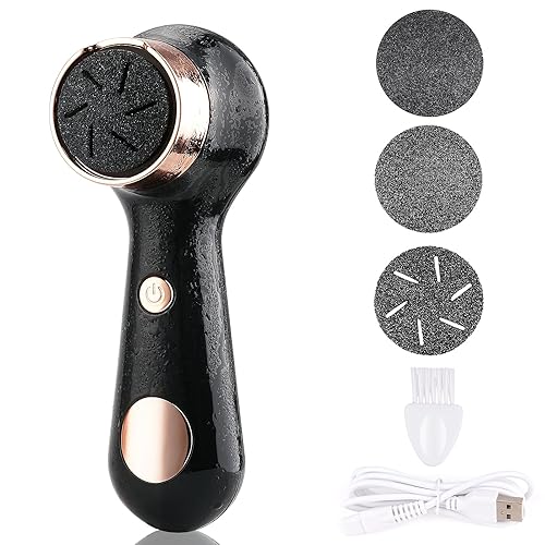 Miniatura 8 de Nicebirdie - Removedor de callos eléctrico para pies lima de pies removedor de callos recargable impermeable herramientas de pedicura limpiador de