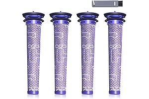 4 Pack Pre-Filters Replacements of Dyson V8 V7 V6 DC58 Vacuums