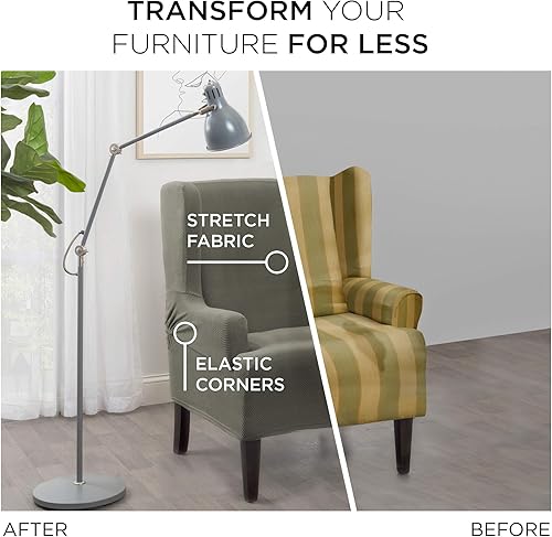 Miniatura 3 de Maytex Pixel, cobertor ajustado para sillones de una pieza