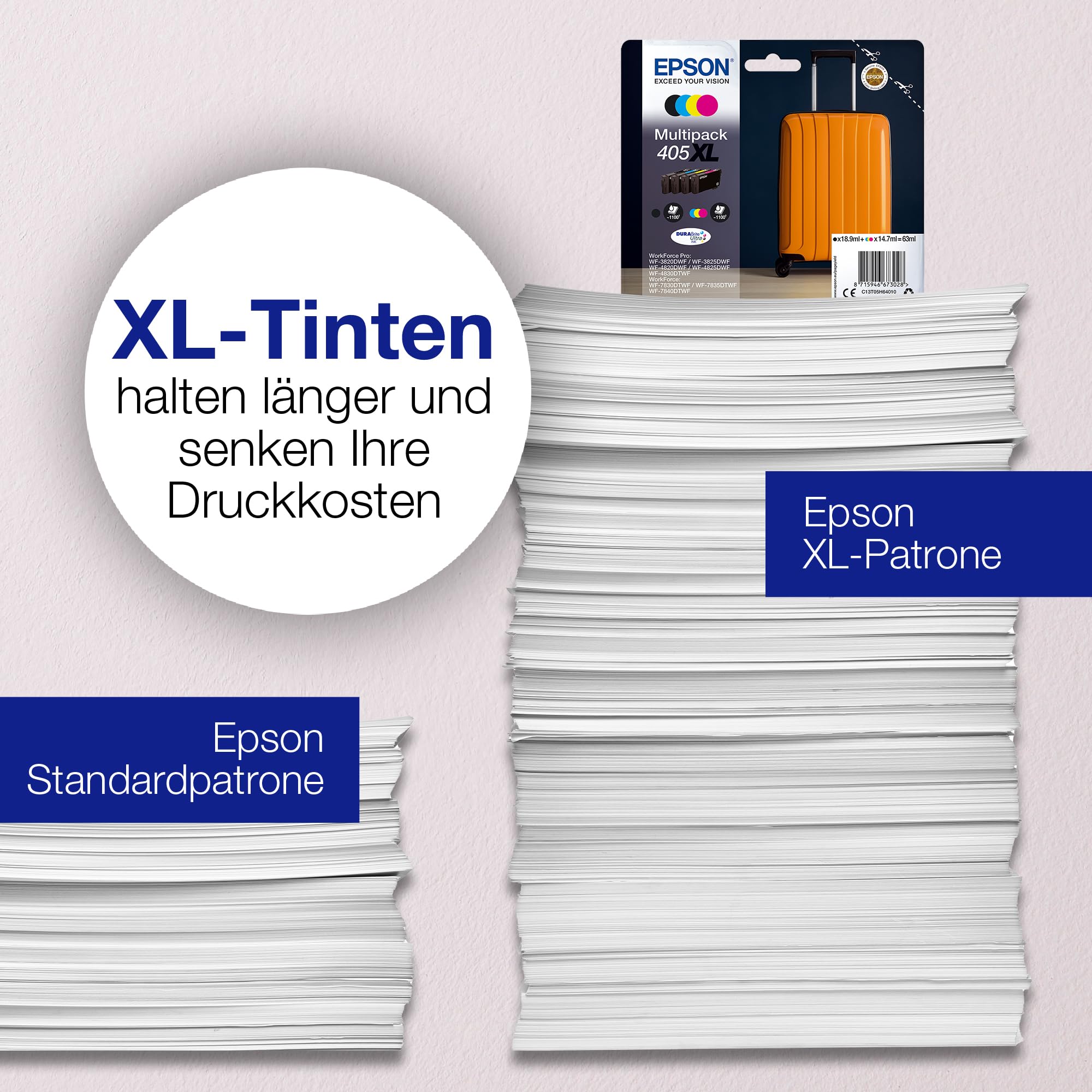 Epson 405XL Suitcase High Yield Genuine Multipack – Bild 4