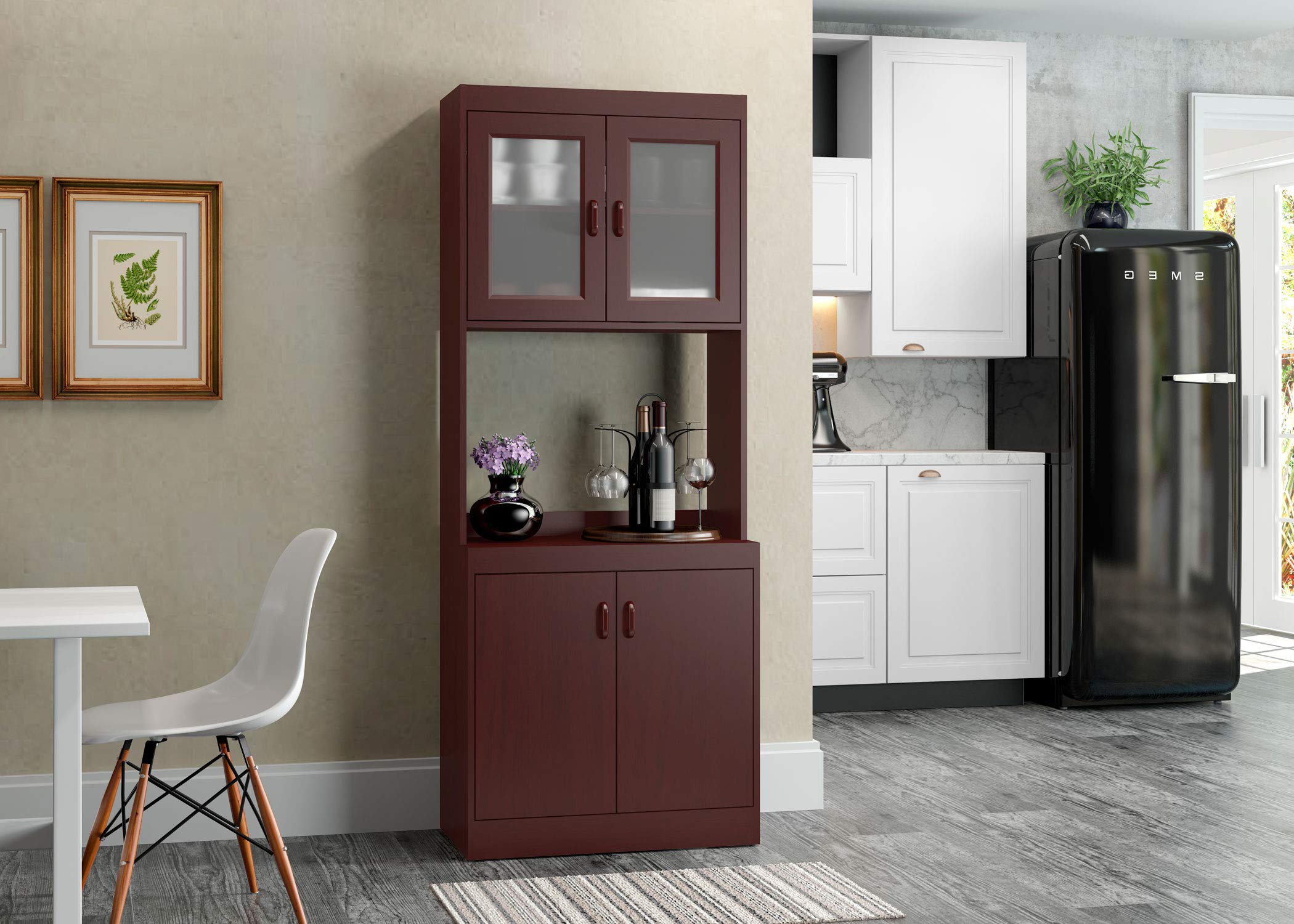 Buy Home Source Microwave with Lower Double Door and