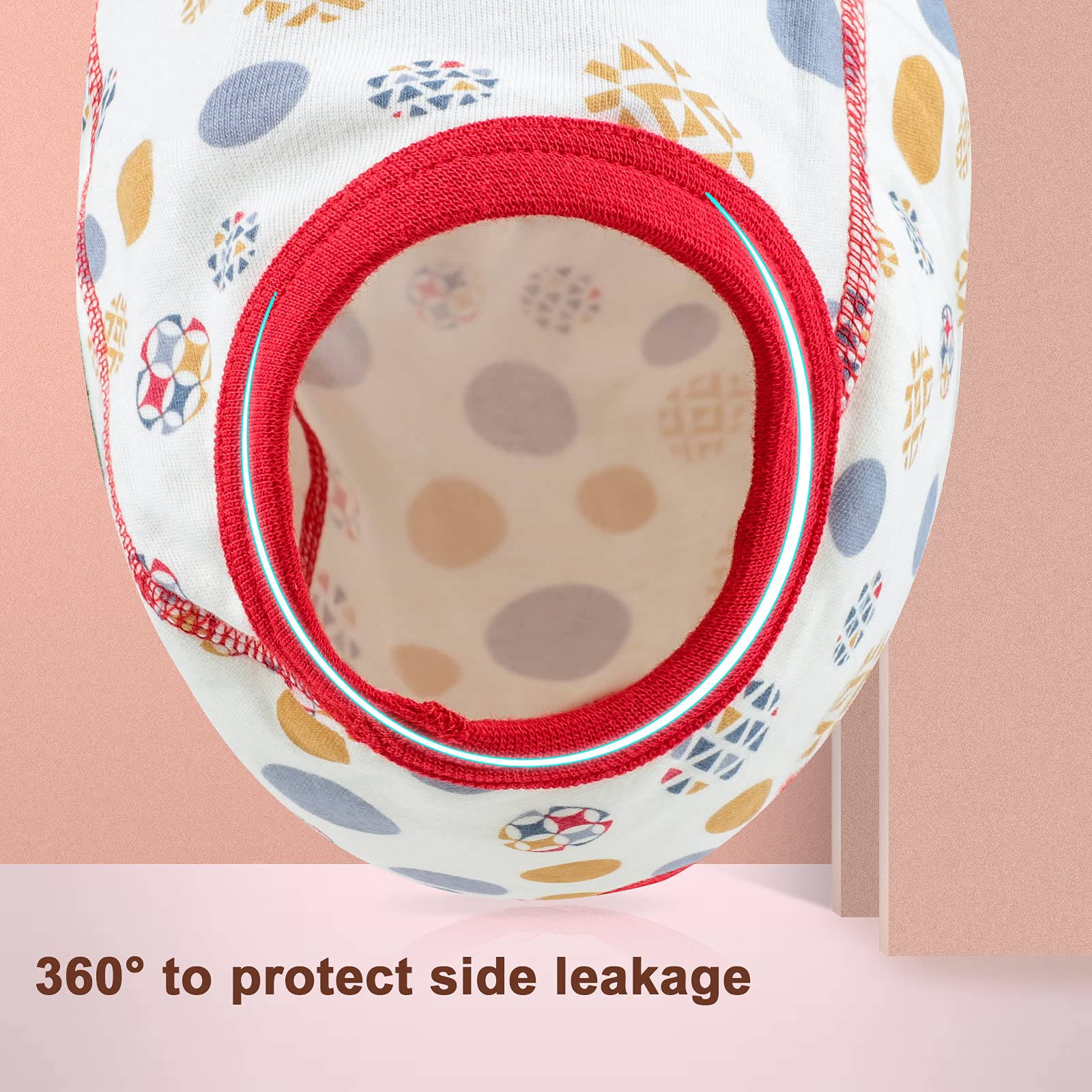 FLYISH DIRECT Calzones de Entrenamiento niño de Algodón Pañal de Aprendizaje Bragas de Aprendizaje 2-6 años - 4