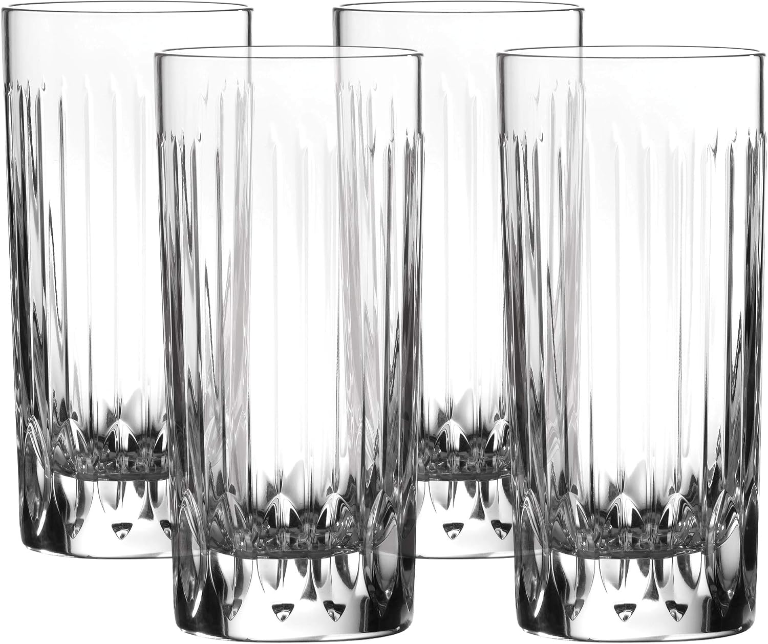 Royal Doulton Crystal Manhattan Highballs Set(s) Of 4
