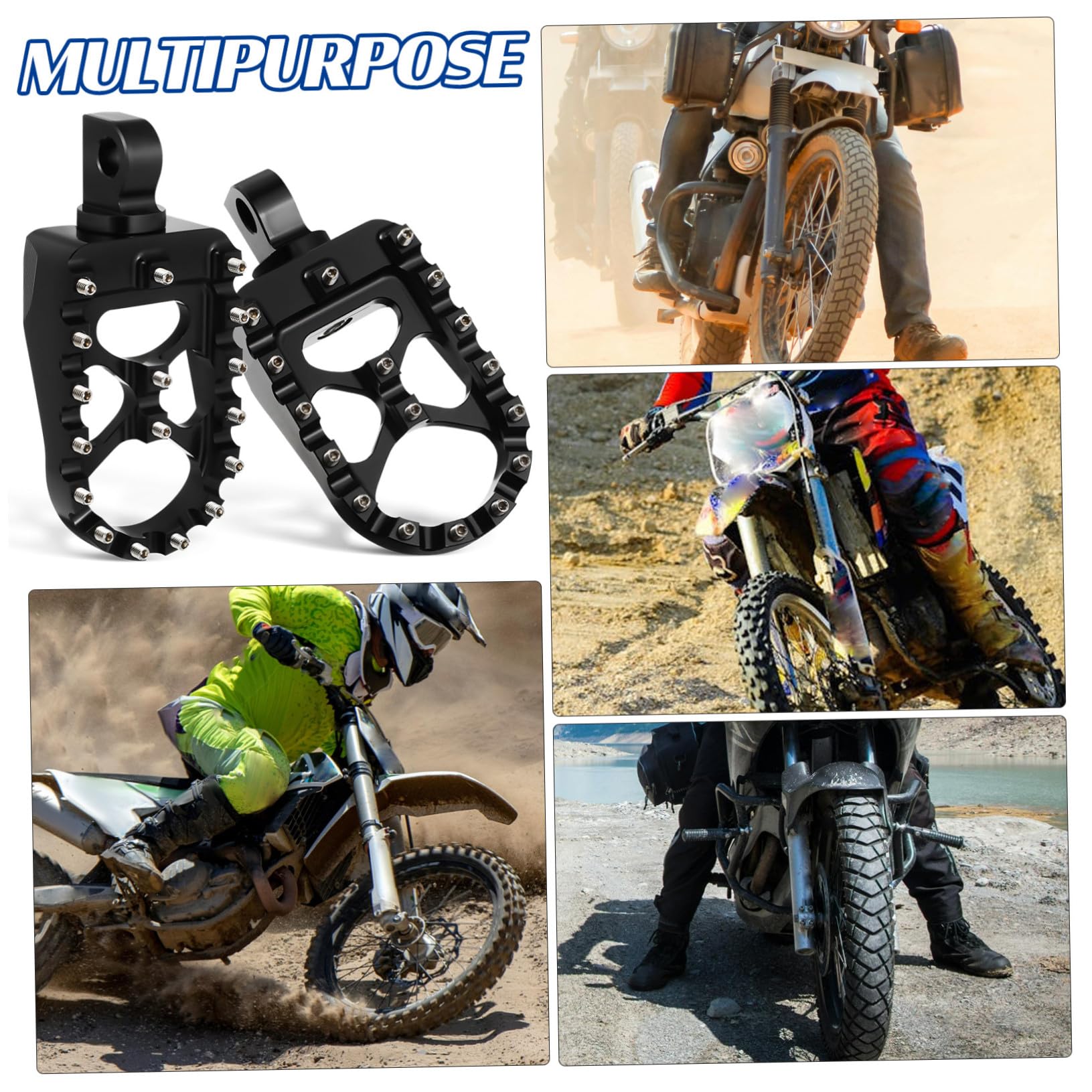 Repose Alliage Daluminium et Robustes Confort de Conduite Amélioré Compatibles Multiples Modèles Installation Facile