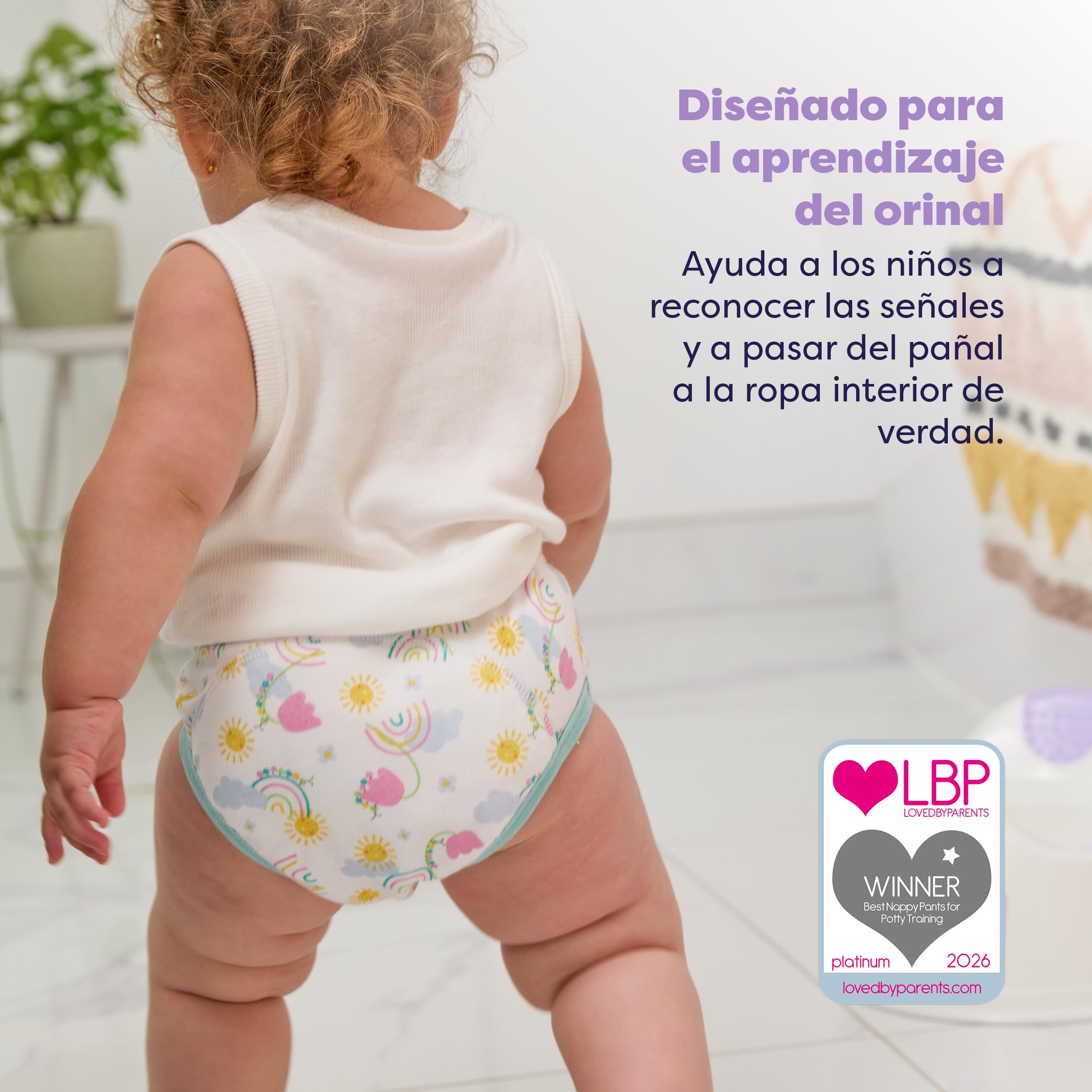 Bambino Mio calzones de entrenamiento reutilizables, 3-4 años (Vuela Alto) - ropa interior para dejar el pañal, pantalones papa niños y niñas, niños pequeños — view 21