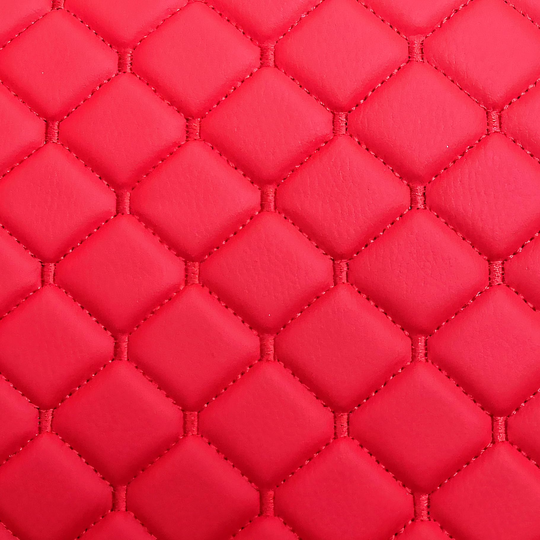 Strapazierfähiger Traktorsitzbezug für Schranktraktoren ohne Kopfstütze, Gabelstapler-Sitzbezug, Camuflage Muster, 4 Farben (rotes Leder Kapitone), c2t-100