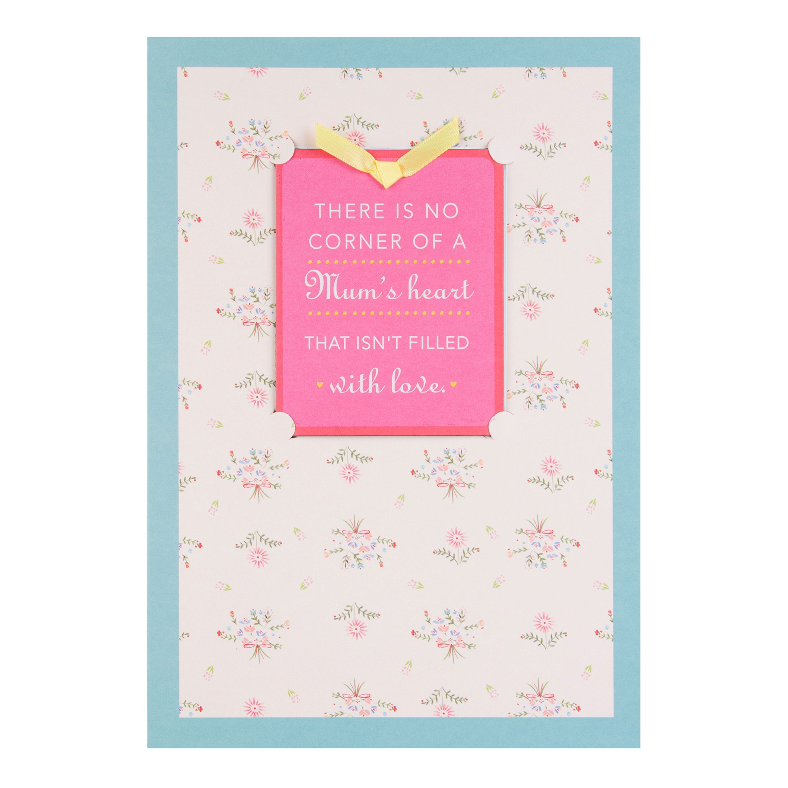 Hallmark Mother's Day Card "Detachable Magnetic Keepsake" - Medium