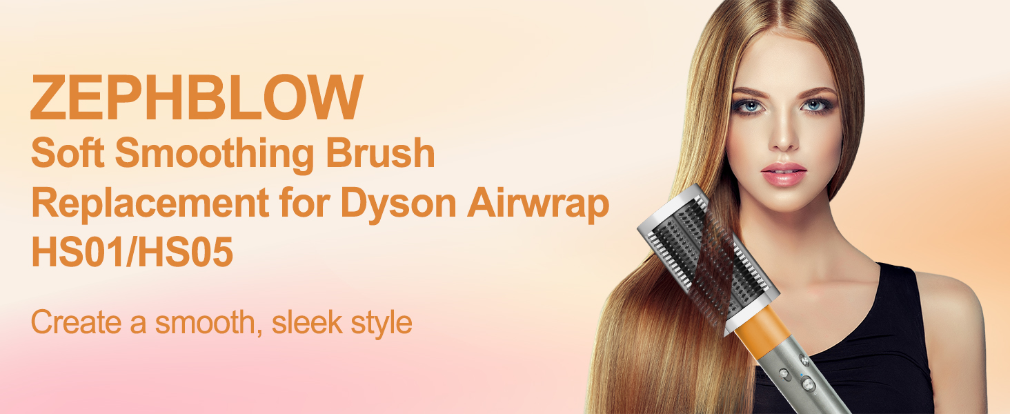 Amazon.com : ZEPHBLOW Firm Smoothing Brush for Dyson Airwrap, Hair