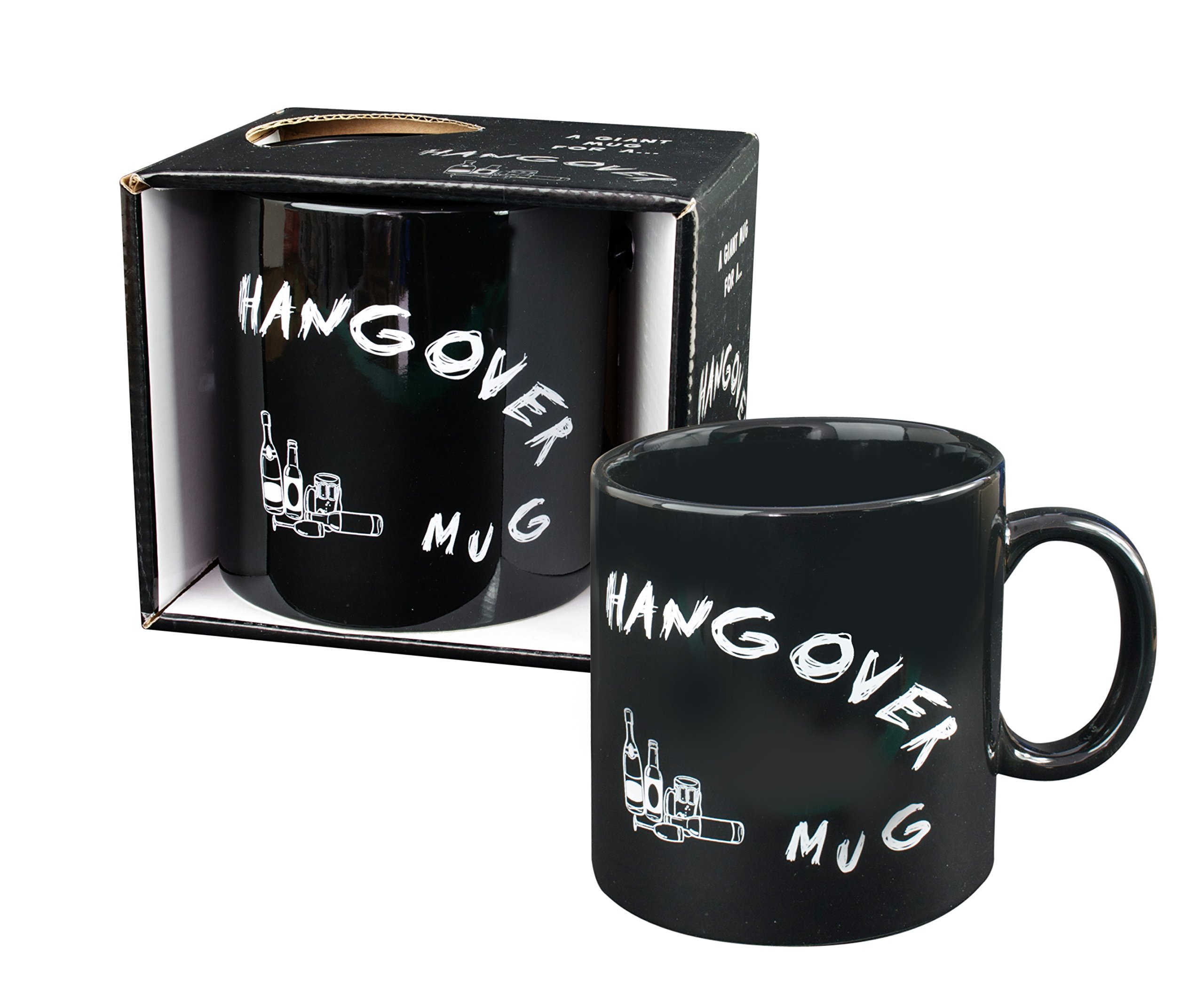 Spencer & Fleetwood Black Giant Hangover Mug And Mints 45 G