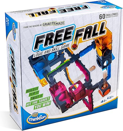 Miniatura 5 de ThinkFun Freefall - Juego de laberinto de mármol basado en la lógica  Mejora de habilidades  Diversión para niños, adolescentes y adultos