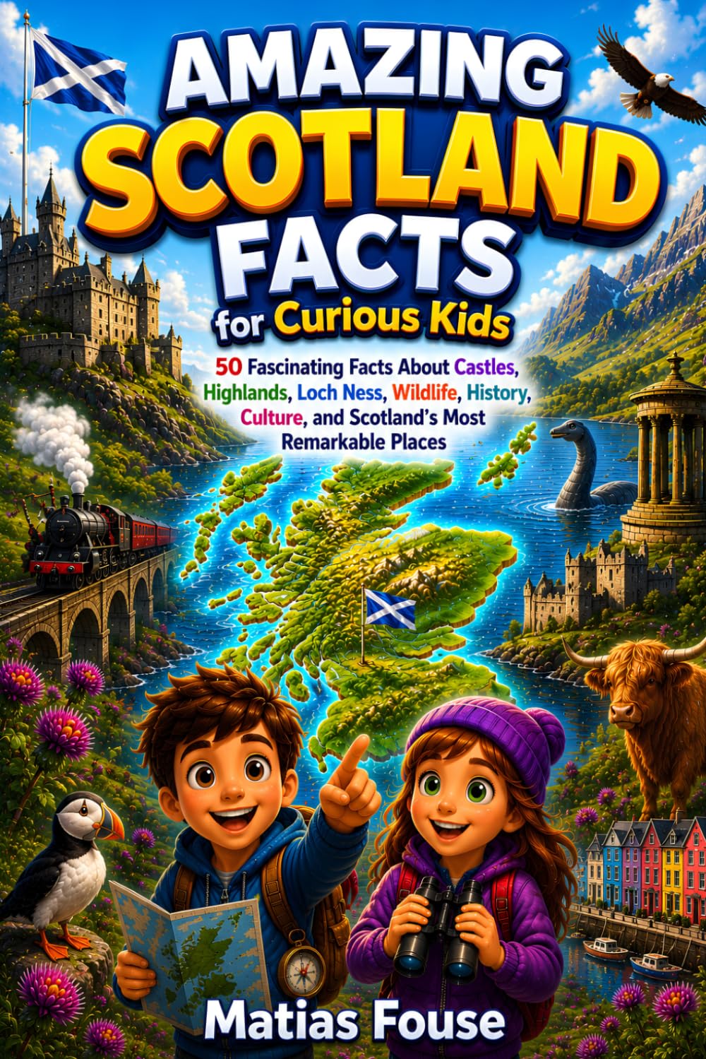 Amazing Scotland Facts for Curious Kids: 50 Fascinating Facts About Castles, Highlands, Loch Ness, Wildlife, History, Culture, and Scotland's Most Remarkable Places