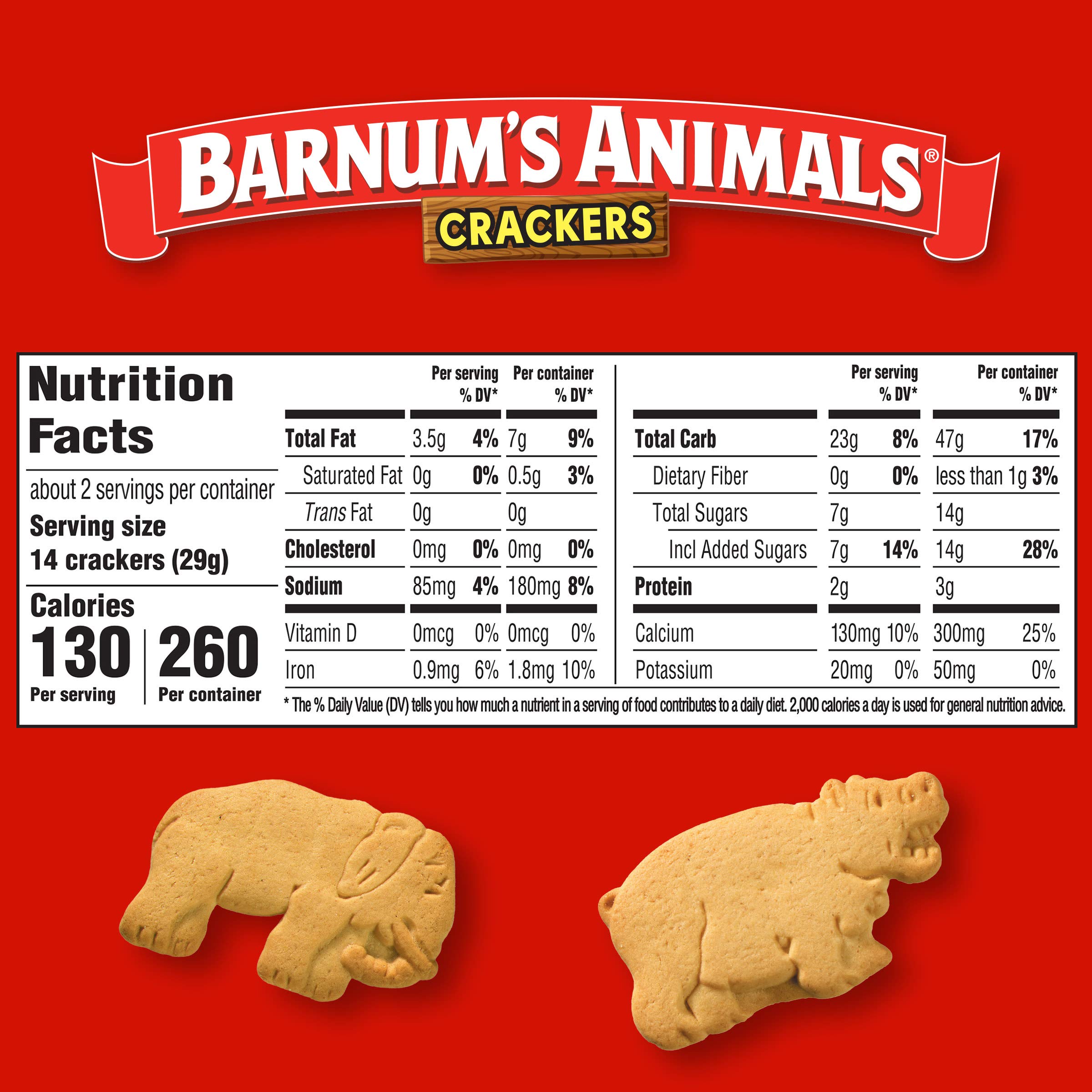 Amazon.com: Barnum's Original Animal Crackers, 24 - 2.13 oz ...