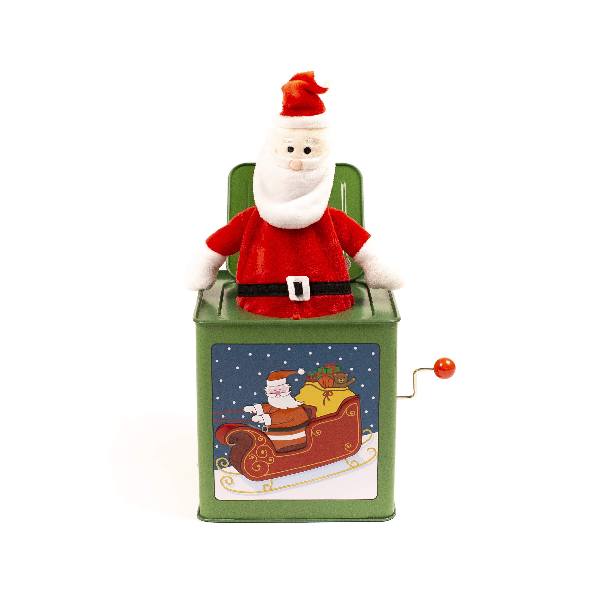 Amazon.com: Jack Rabbit Creations Santa Claus Jack in The Box Toy