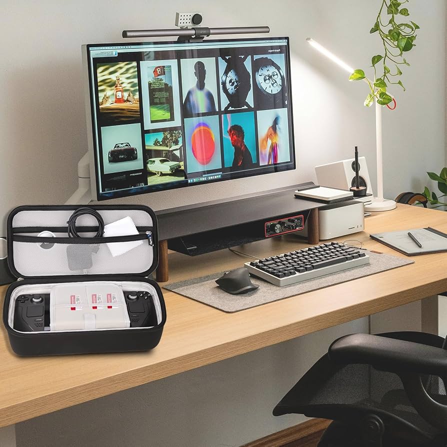 Steam Deck OLED 1TB モデル　箱・キャリングケース・充電器付き Amazon.com: Carrying Travel Case for Steam Deck/ Steam Deck