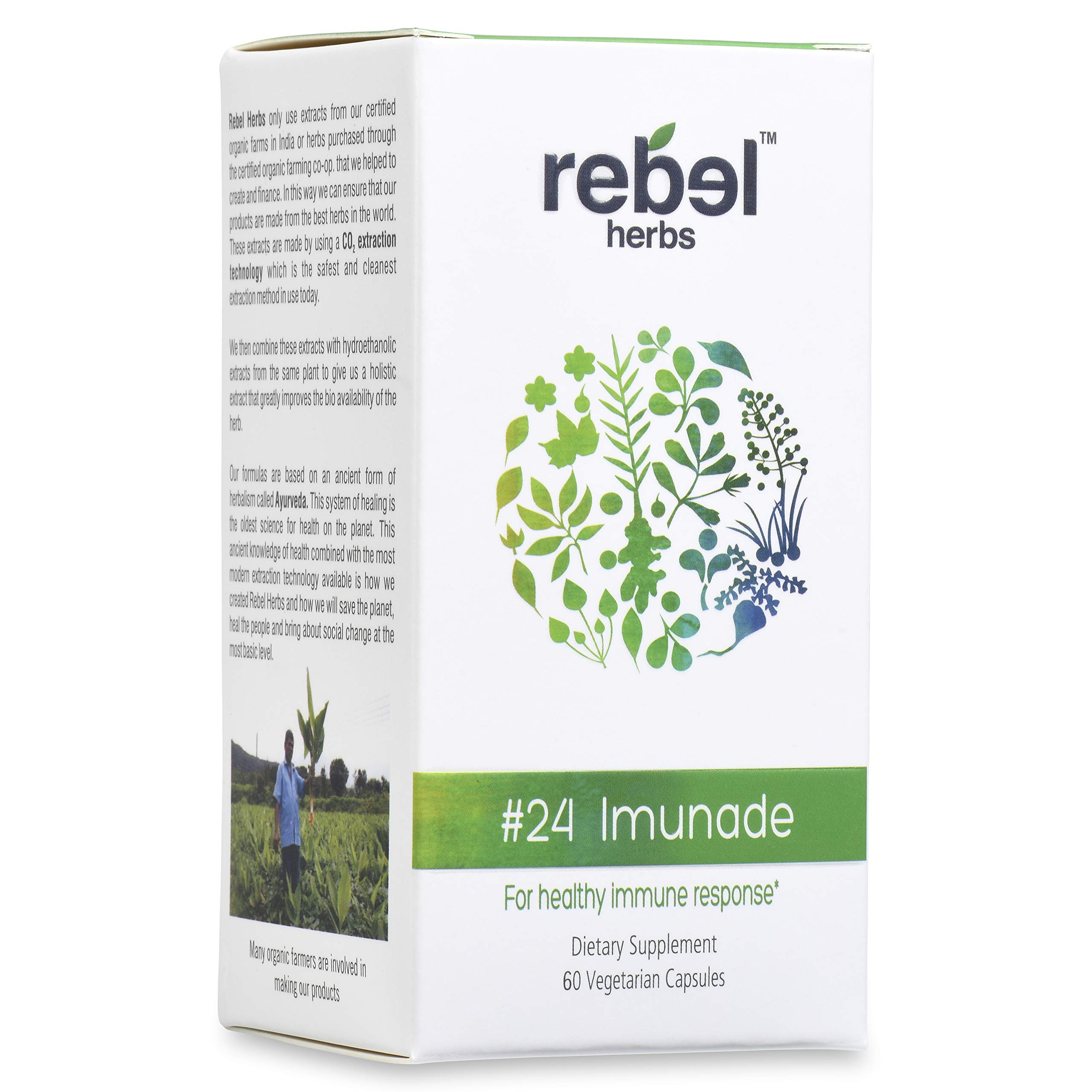 #24 Imunade Capsules - Immune Support - Herbal Support for The Immune System - Immune System Booster