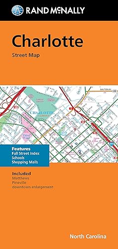 Rand McNally Folded Map: Charlotte Street Map