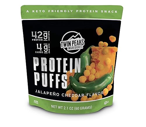 TWIN PEAKS Bajo en carbohidratos Proteína en polvo para dietas cetogénicas