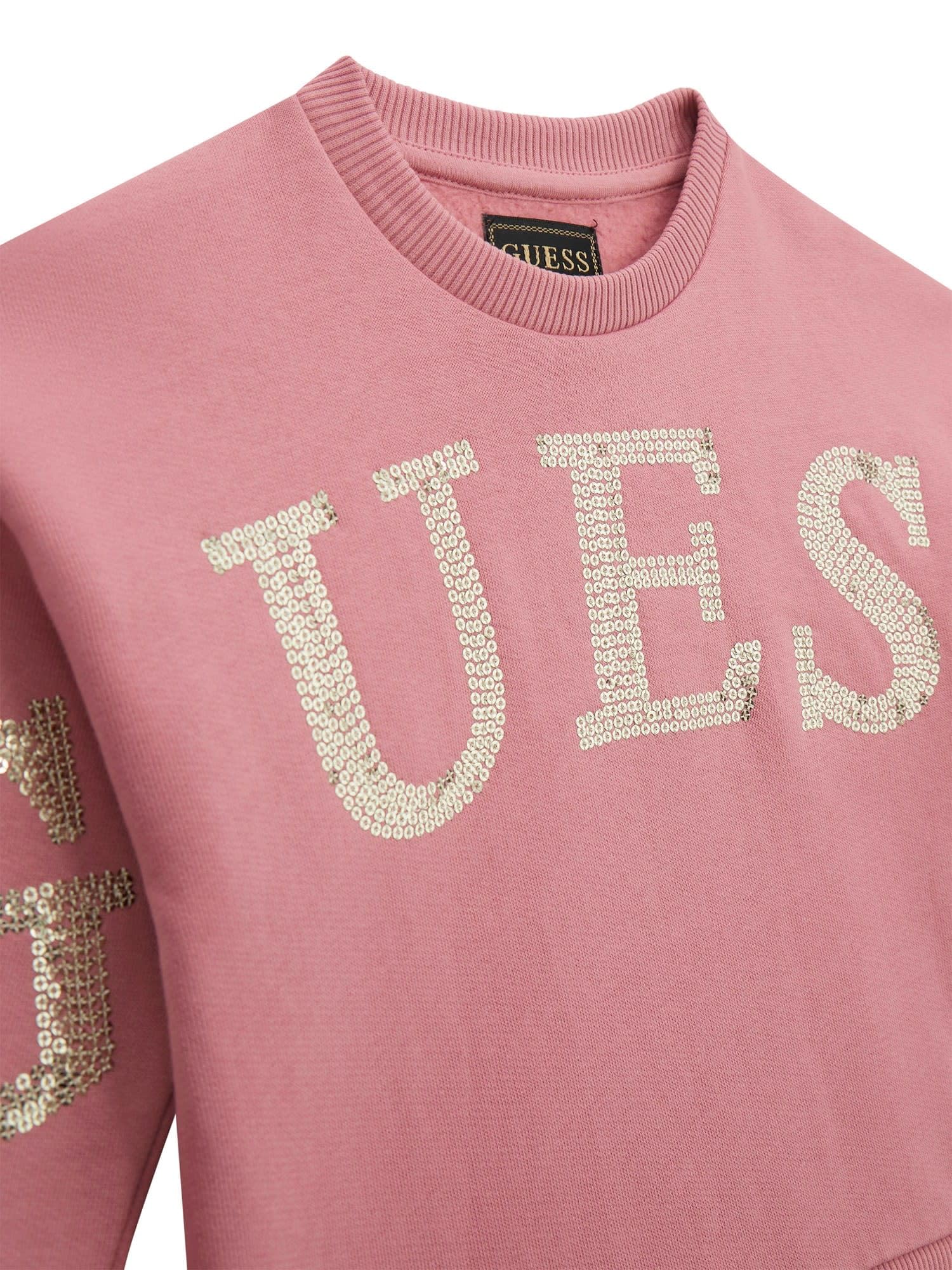 GUESS Long Sleeve Active Top Felpa da bambina