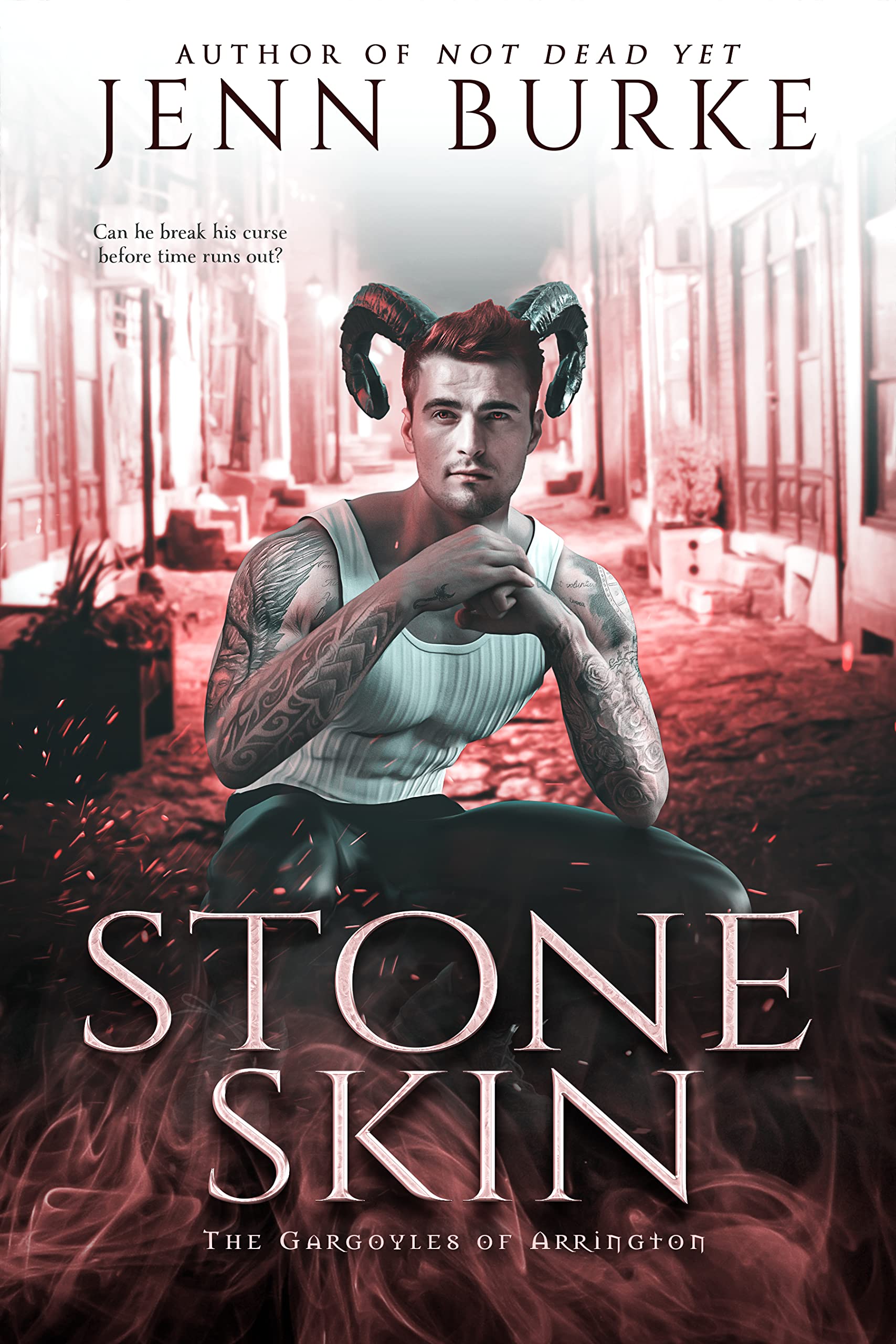 Stone Skin: An M/M Paranormal Hurt/Comfort Monster Romance (The Gargoyles of Arrington Book 2)