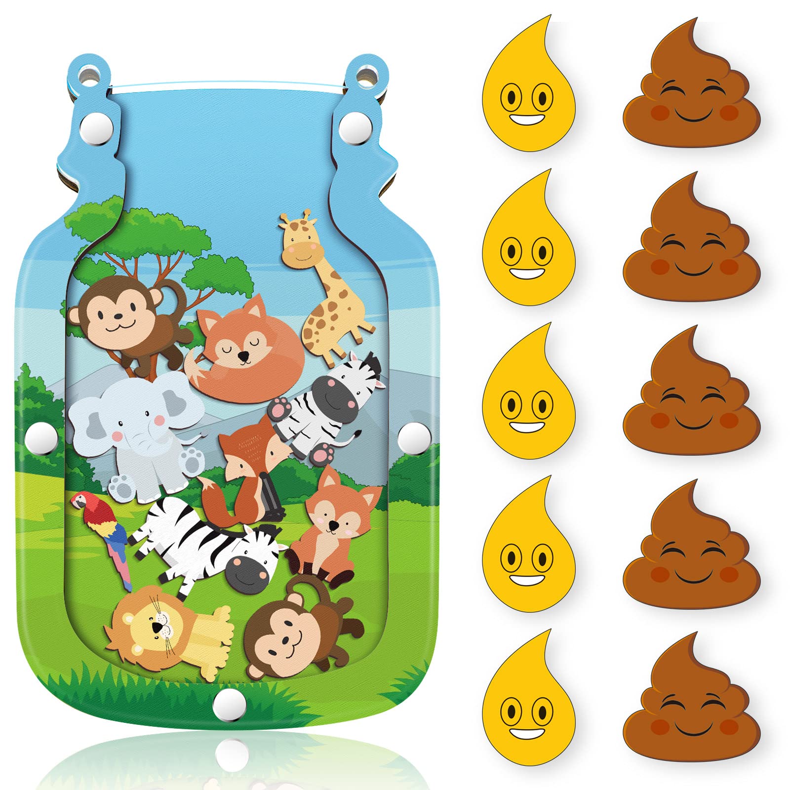 Potty Training Rewards For Girls Kids Reward Chart & Behavior Jar ...
