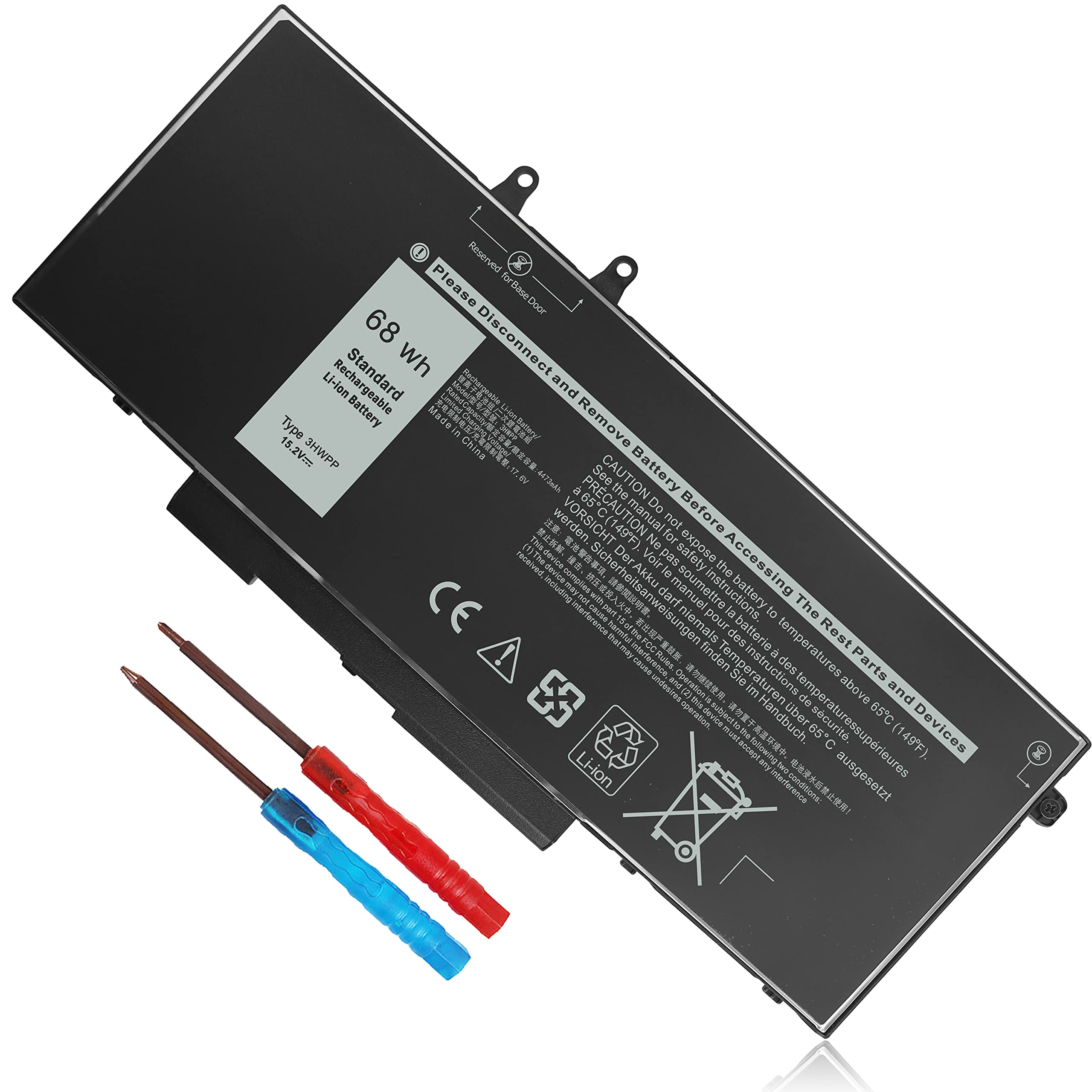 Amazon.com: 68Wh 3HWPP Battery Replacement for Latitude 5410 5510