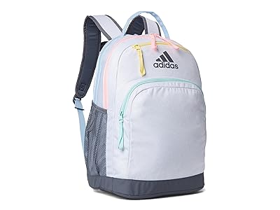 adidas Adaptive Backpack Backpack Bags Twill White/Semi Flash Aqua Blue/Pink Spark, Polyester