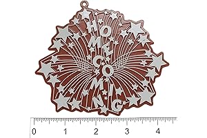 Mum Trinkets Homecoming Burst 4"X 3.5" 1 PC PKG. (Burgundy/White)