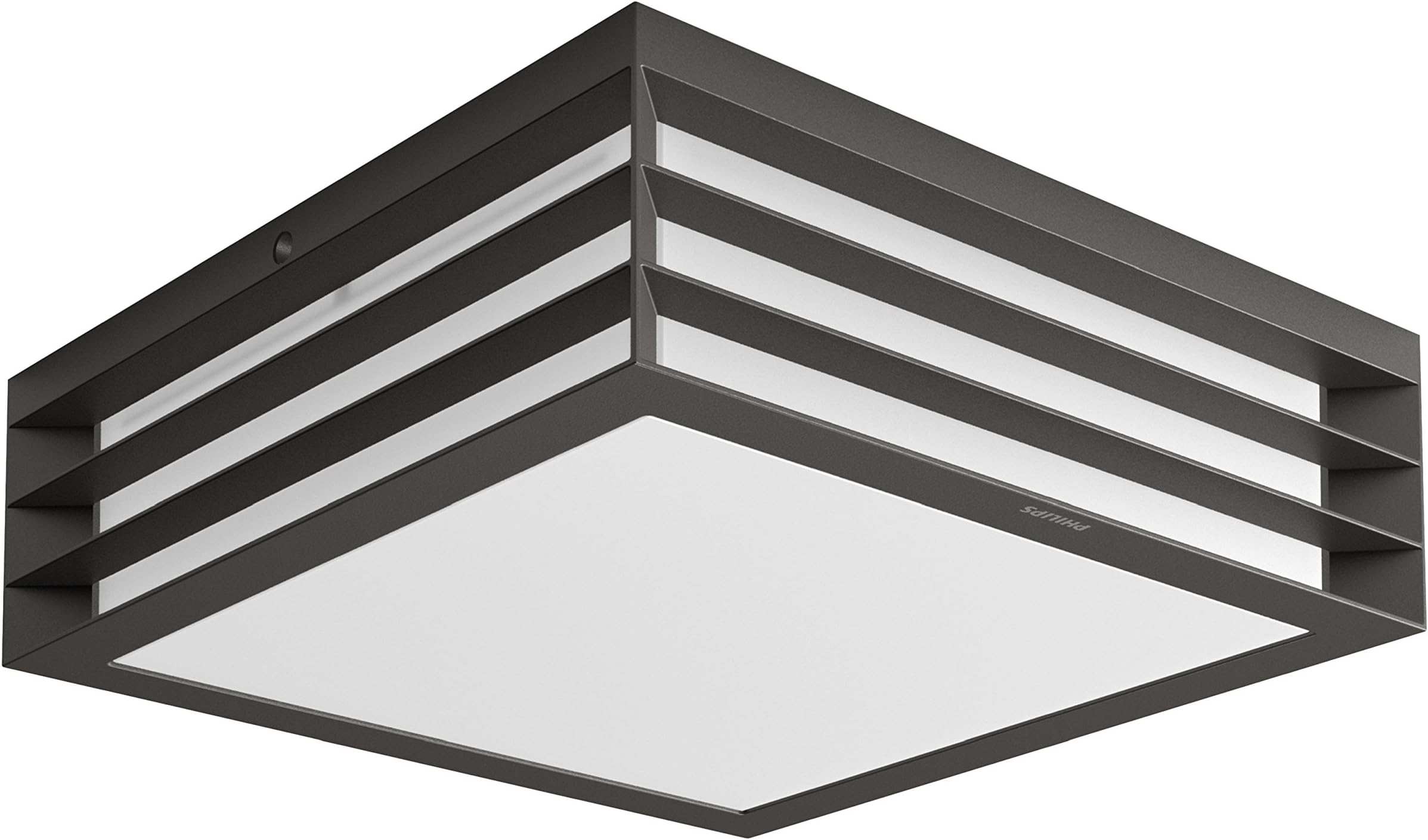 Qazqa Outdoor Modern Square Ceiling Lamp I Ceiling Flush Light 2