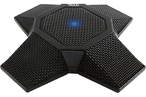 360° Full-Coverage AC404 USB Microphone for Zoom Rooms Conference Calls