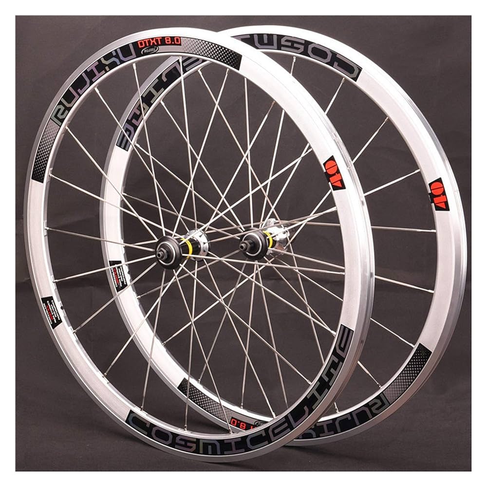 Amazon.com : 700C Road Bikes Wheelset Retro Silver Racing