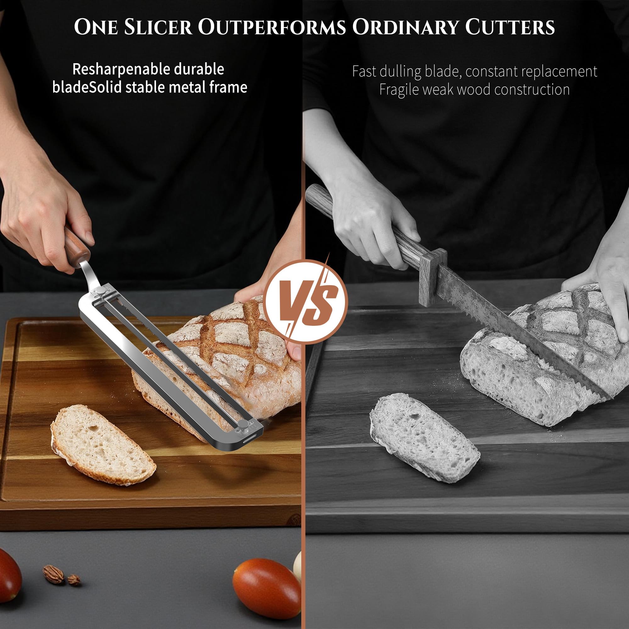 Adjustable Bread Knife - Perfect Slices! -5 Adjustable Bread Knife - Perfect Slices! -5