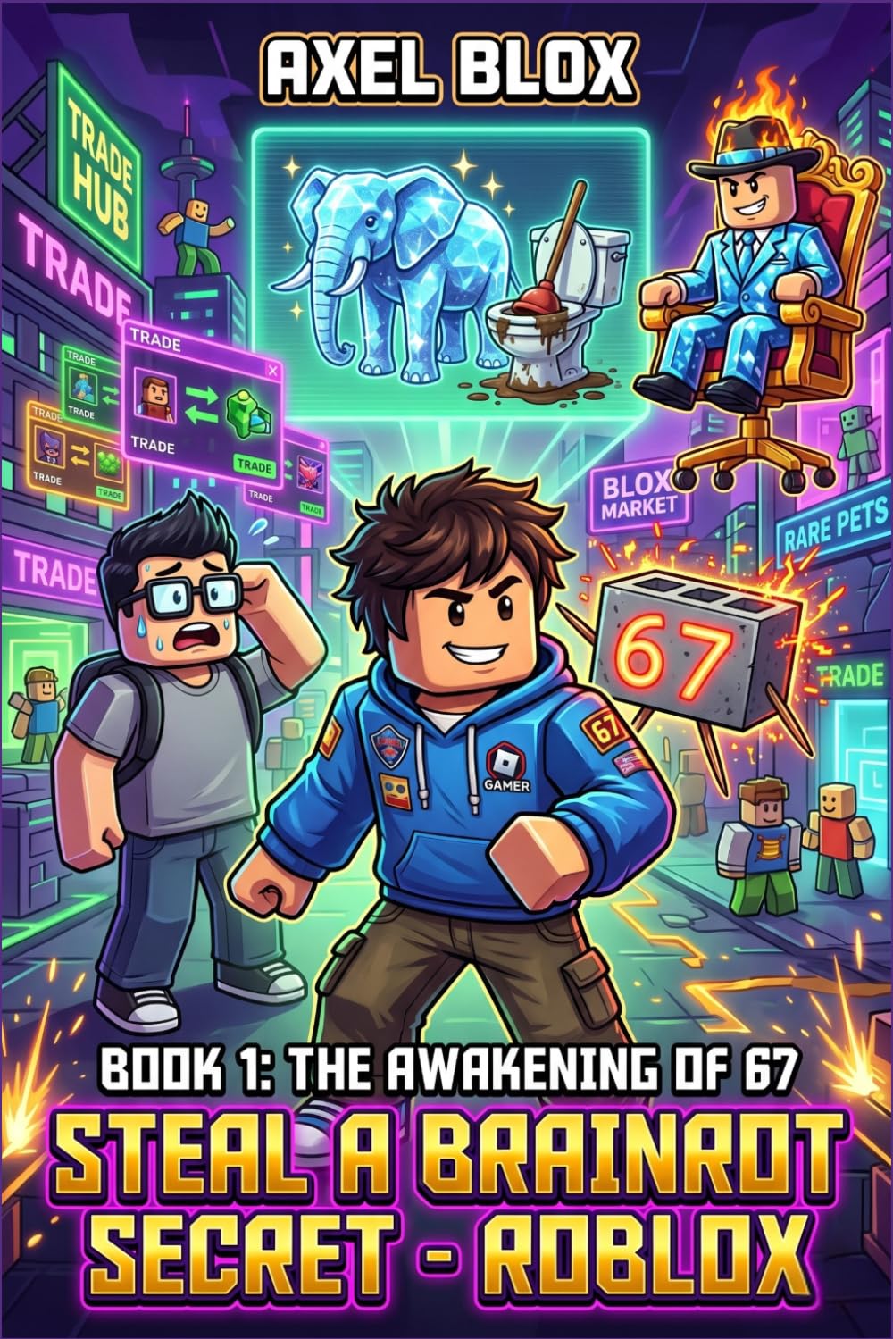 Steal a Brainrot Secret – Roblox: Book 1: The Awakening of 67