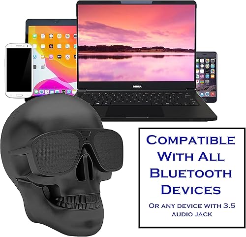 Miniatura 4 de Dubbs Hardware - Altavoz Bulldog Stylin' Bulldog! Altavoz Bluetooth portátil inalámbrico de 8 W estéreo - Altavoz Bulldog francés para teléfono,