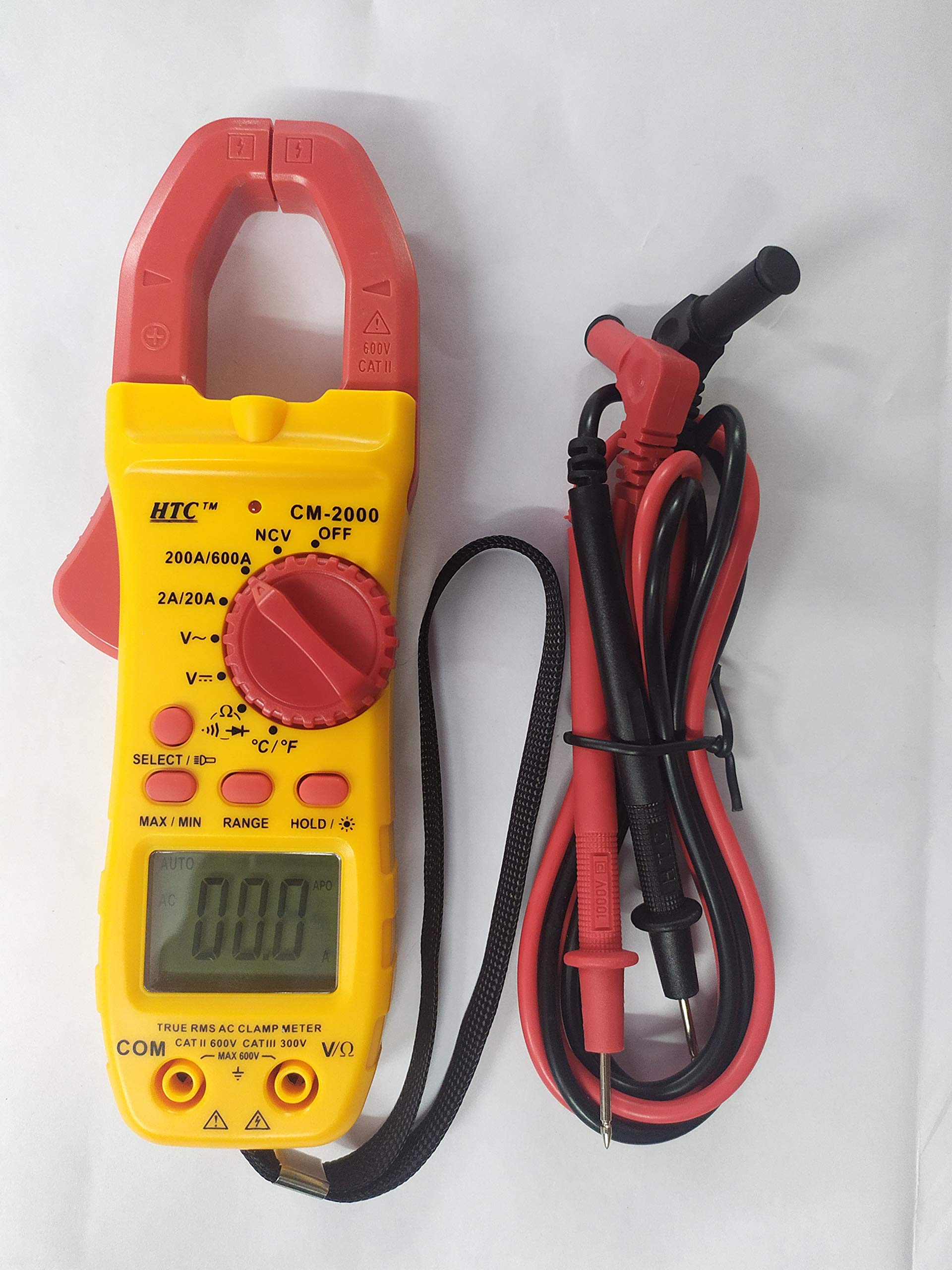 Rytee Sales Plastic HTC Instrument CM-2000 Digital AC Clamp Meter - Image 4 thumbnail