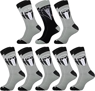 Groomsmen Gifts for Men Groom Socks Best Man Socks Groomsmen Socks Bachelor Party Wedding Gifts Set of 8