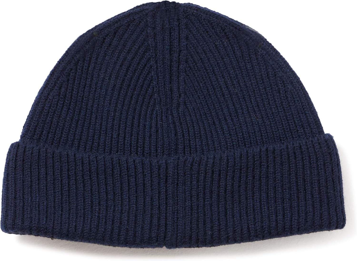 Lacoste Men's Ribbed KNT Wool Golf Beanie, Navy Blue, One Size - Image 2