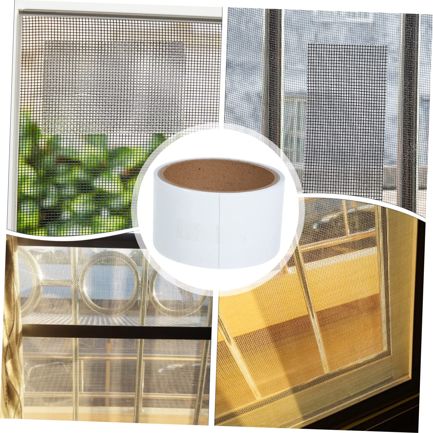 jojofuny 5rollen Fenstergitter Reparaturband Selbstklebendes Fensterreparaturband Für Langlebige Anwendungen Geeignet Für Verschiedene Oberflächen Stark Haftend Einfach Anzuwenden