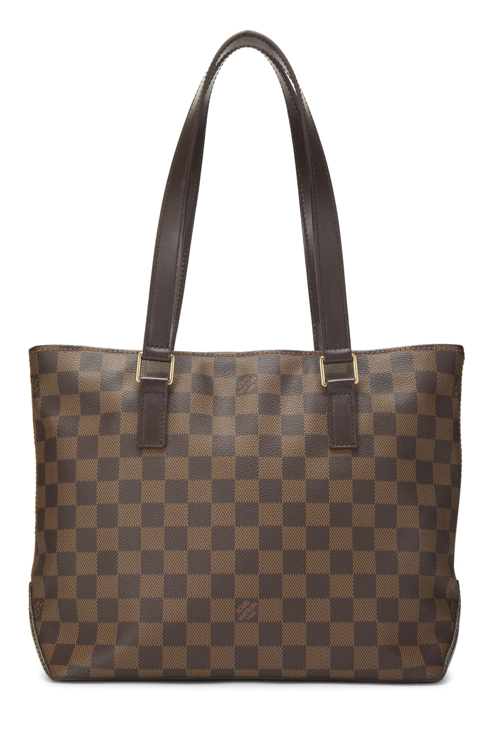 Louis Vuitton, Pre-Loved Damier Ebene Cabas Piano, Brown