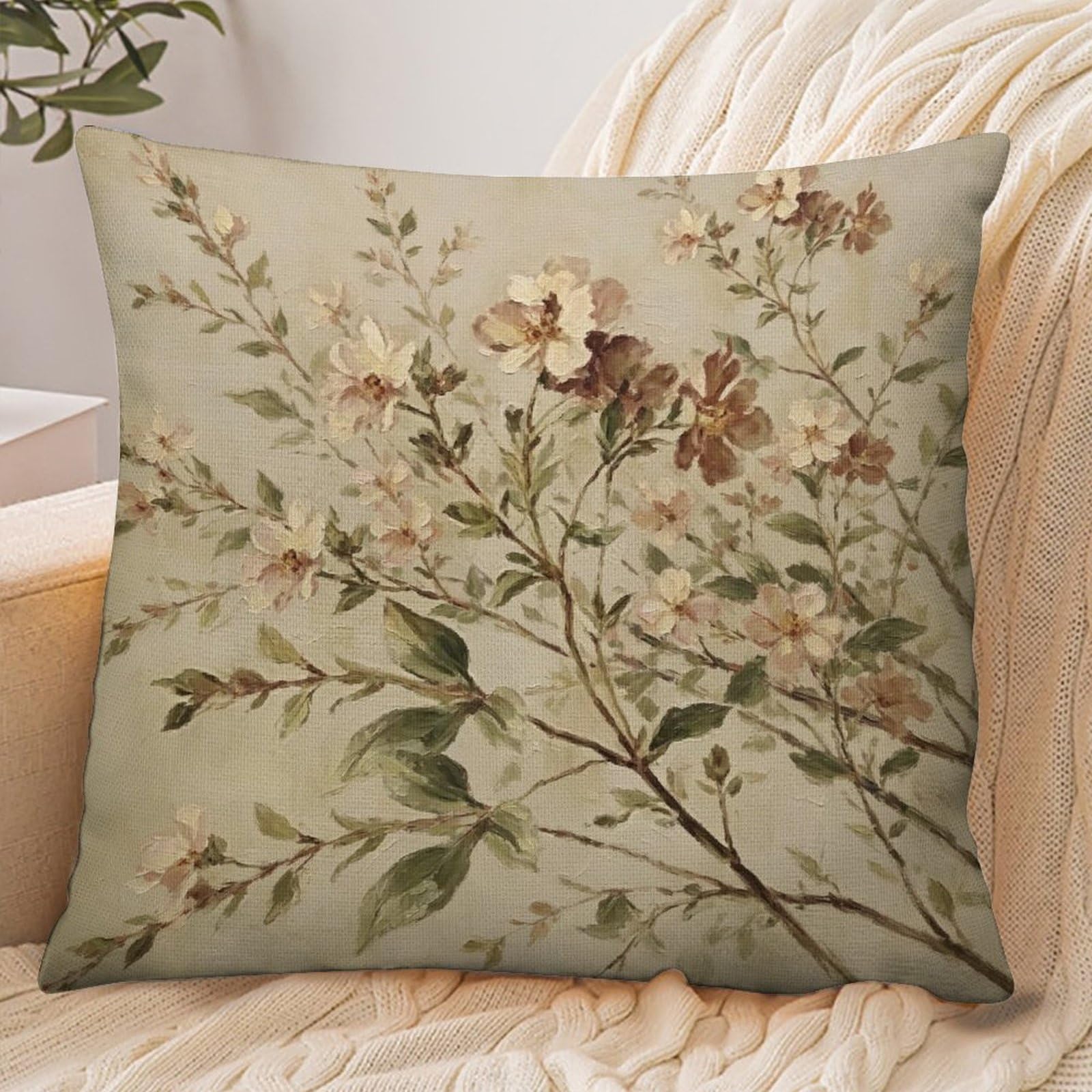 Fekiloot Style Wildflowers Pillowcase Pillow Sham Pillow Case