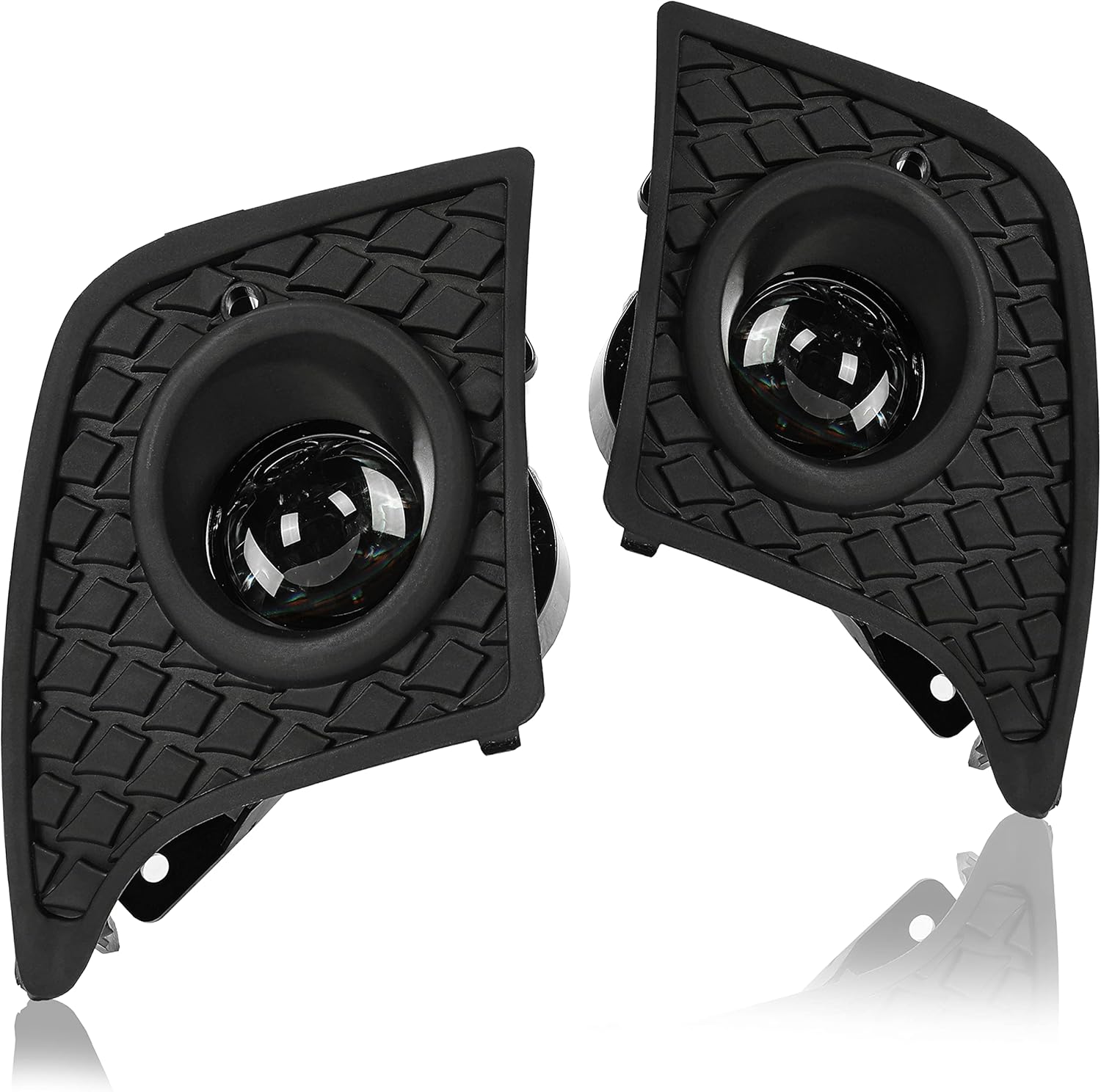 HECASA Fog Lights Compatible with 2014-2016 Lexus IS250 IS350 IS200t (F-Sport Bumper Only) Pair Fog Lamps Assembly w/Switch and Wiring Harness