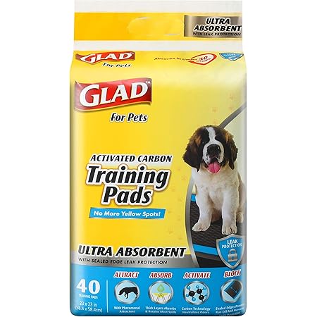 glad dog training pads